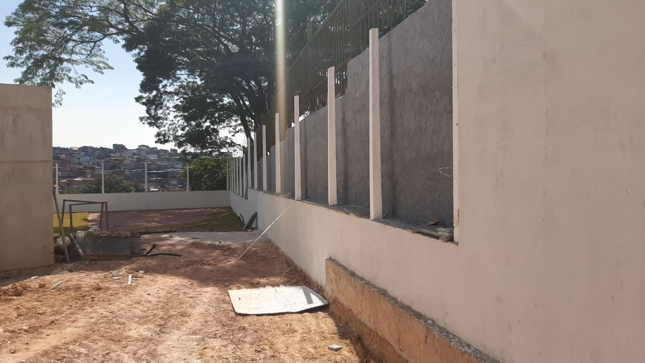 Andamento da Obra