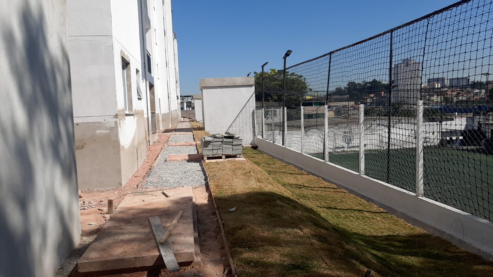 Andamento da Obra